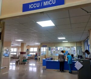 12 bedded MICU with central oxygen and central AC